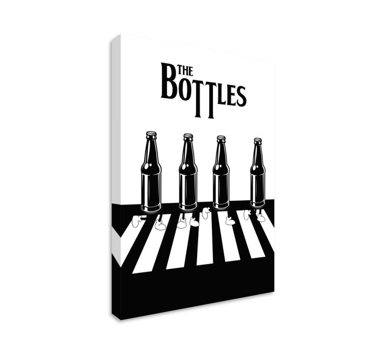 Cuadro musical the bottles - TenVinilo