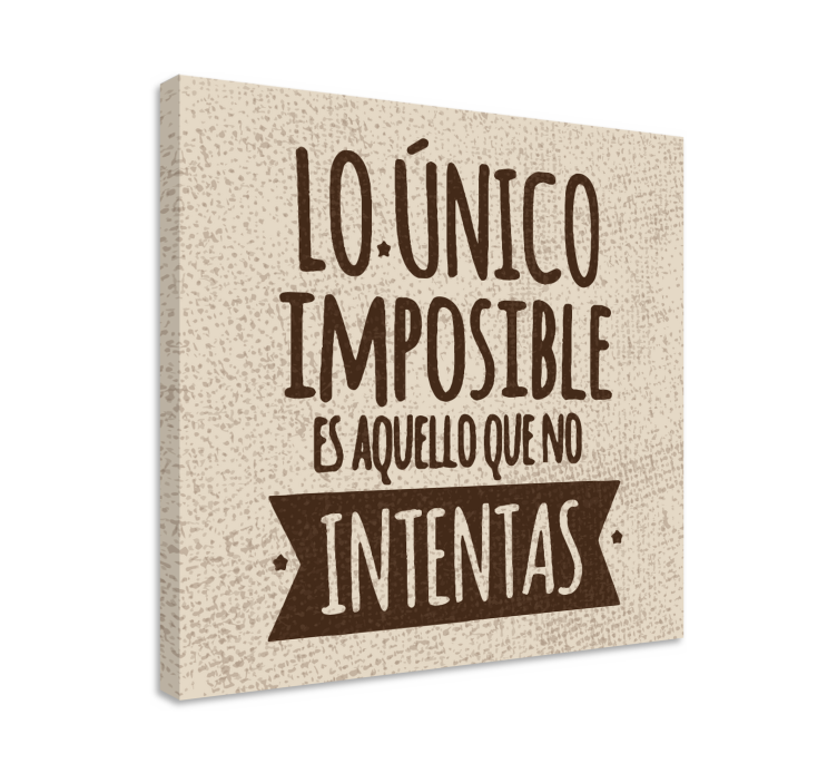 Cuadro vintage Frase vintage - TenVinilo
