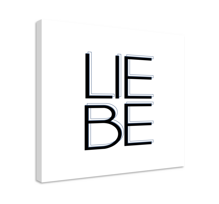 Cuadro frase la expresión de la tipografía - TenVinilo