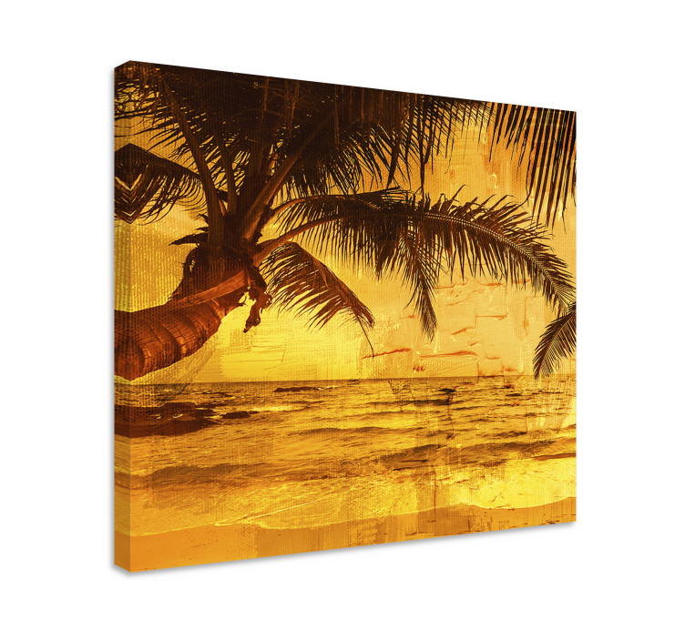 Cuadro comedor Naturaleza palm beach - TenVinilo