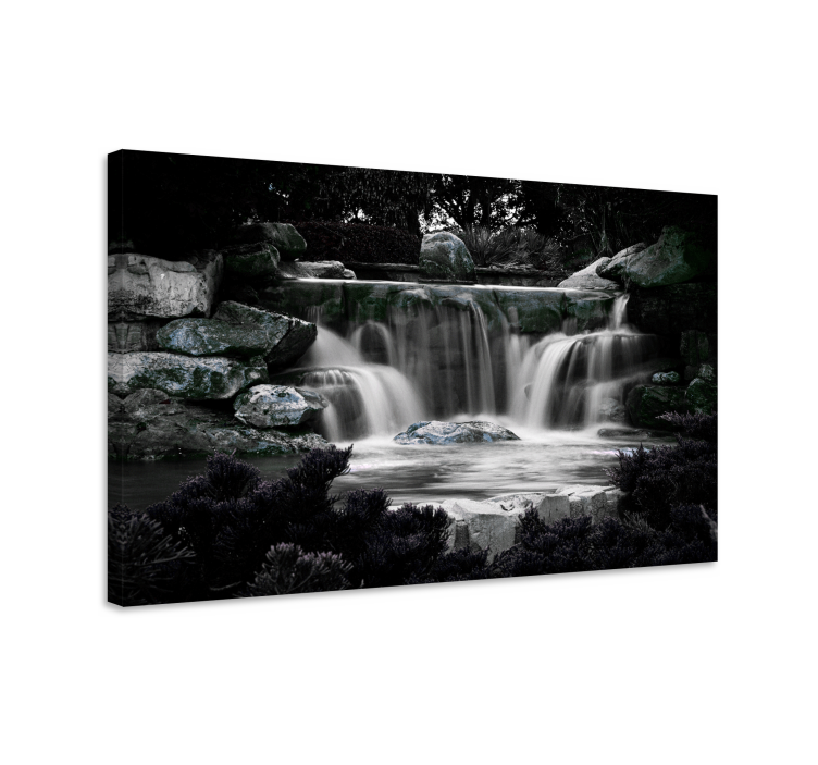 Cuadro paisajes caídas serenas y cascadas - TenVinilo