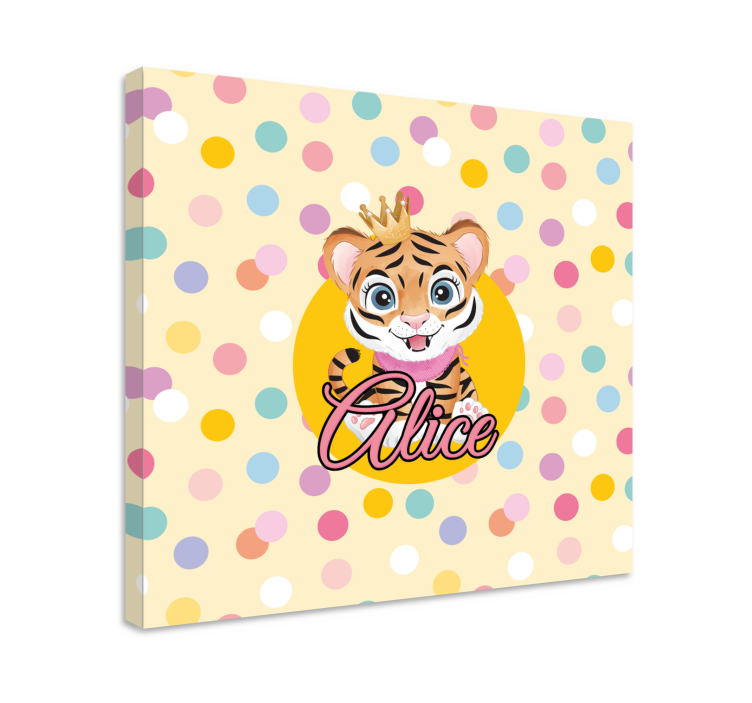 Cuadro animales tigre lindo - TenVinilo