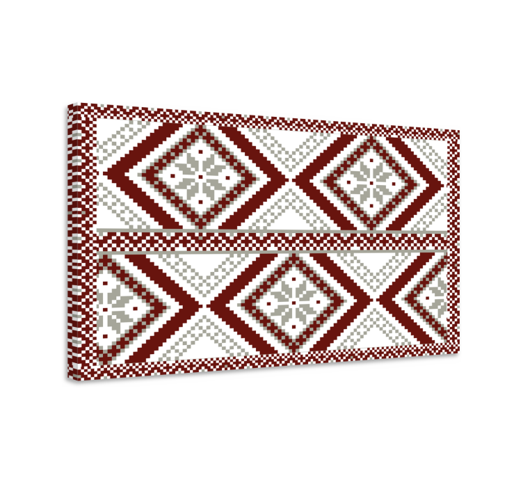 Cuadro moderno concepto diamante geométrico - TenVinilo