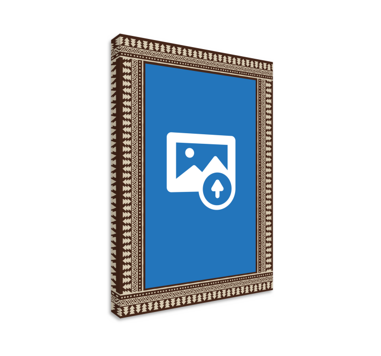 Cuadro personalizable Marco de foto bohemio personalizado - TenVinilo