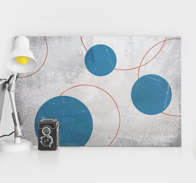 Cuadro en arte Diseño de brutalismo - TenVinilo