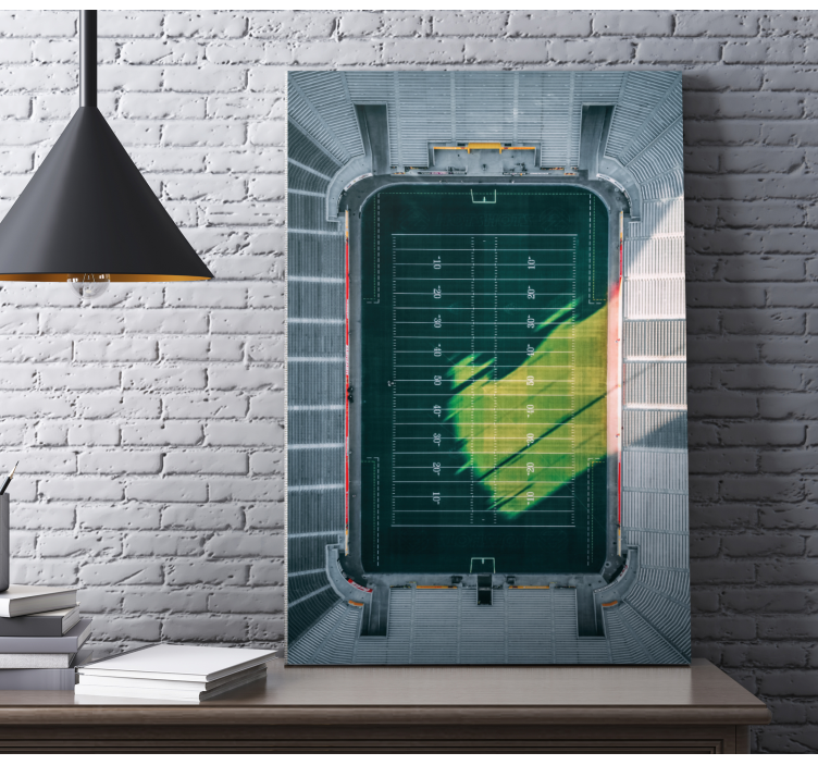 Cuadro casa Estadio de futbol americano - TenVinilo