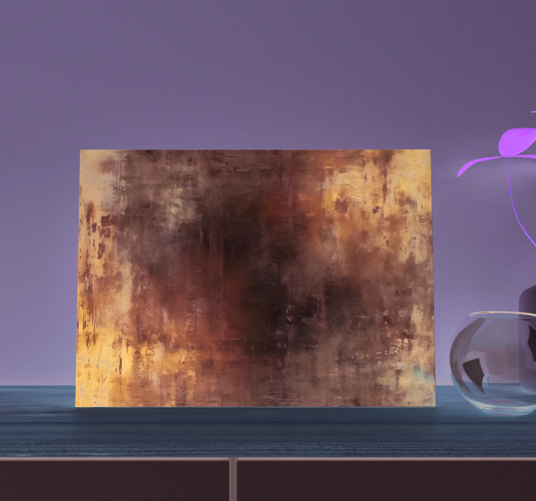 Cuadro para salón dolor abstracto - TenVinilo