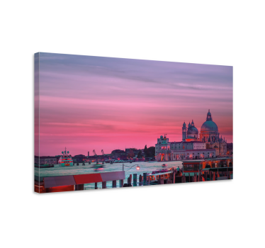 Cuadro ciudad Venecia al atardecer - TenVinilo