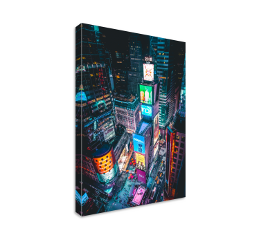 Cuadro de ciudades Time square nueva york - TenVinilo
