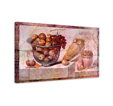 Cuadro bodegones arreglo de frutas - TenVinilo