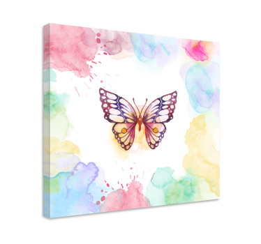 Cuadro con mariposas Multicolor artístico - TenVinilo