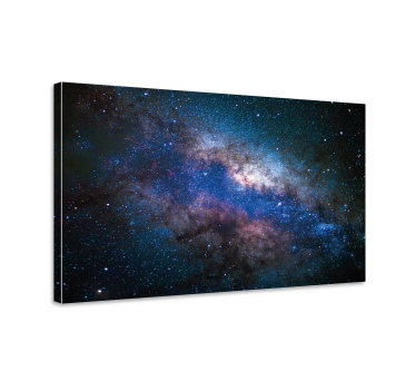 Cuadro de paisaje Galaxia silenciosa con estrellas - TenVinilo