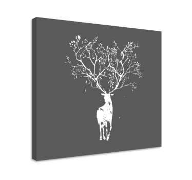 Cuadro de ciervos Ciervo de árbol - TenVinilo