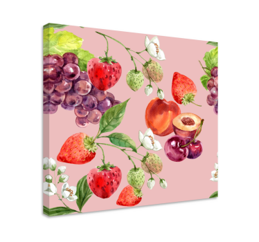 Cuadro bodegones arreglo de frutas frescas - TenVinilo