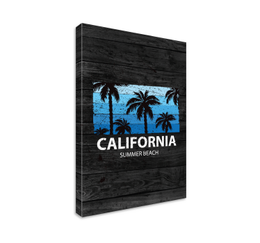 Cuadro salón Cartel de playa de verano de california - TenVinilo