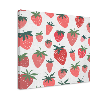 Cuadro bodegones motivo de fresas - TenVinilo