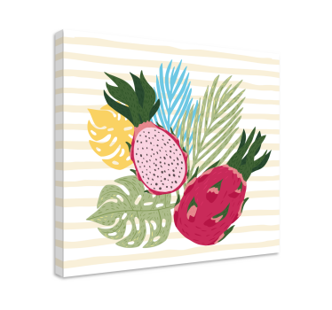 Cuadro de bodegones Fruta del dragón tropical - TenVinilo