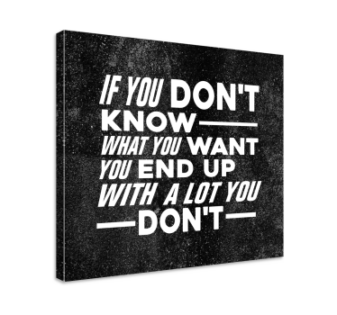 Cuadro frase reflexiones motivacionales de vida - TenVinilo