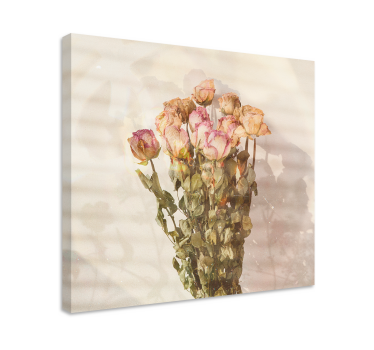 Cuadro de paisaje Flores silvestres de cottagecore - TenVinilo