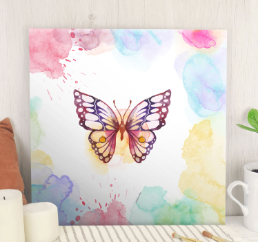 Cuadro con mariposas Multicolor artístico - TenVinilo
