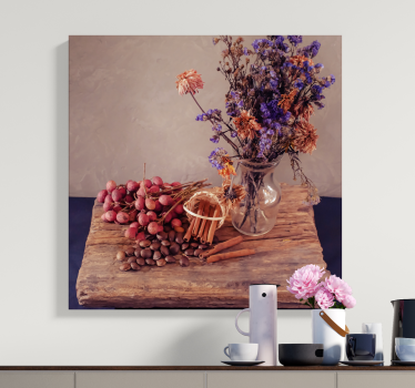 Cuadro de bodegones Bodegones jarras con flores - TenVinilo