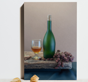 Cuadro de bodegones Bodegones vasos y copas - TenVinilo