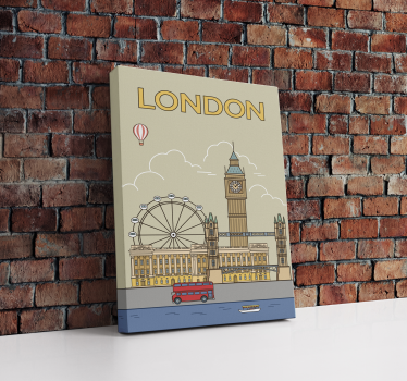 Cuadro ciudades londres - TenVinilo