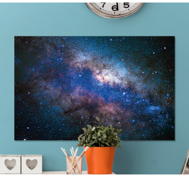 Cuadro de paisaje Galaxia silenciosa con estrellas - TenVinilo