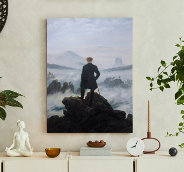 Cuadro artístico errante sobre el Mar de Niebla - TenVinilo