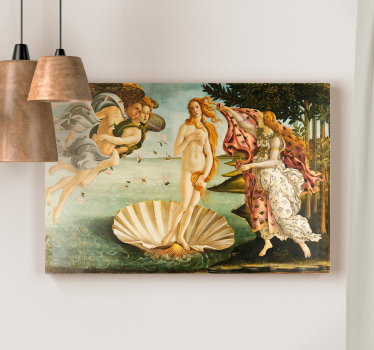 Cuadro artístico la Nacimiento de VenusVenus, la diosa de la bell - TenVinilo