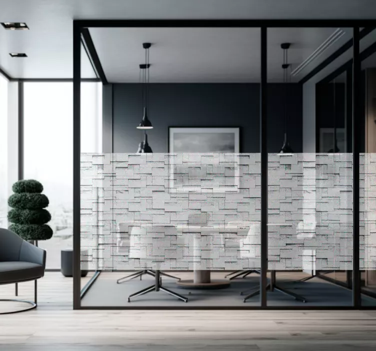 Vinilo para cristales textura translucida - TenVinilo