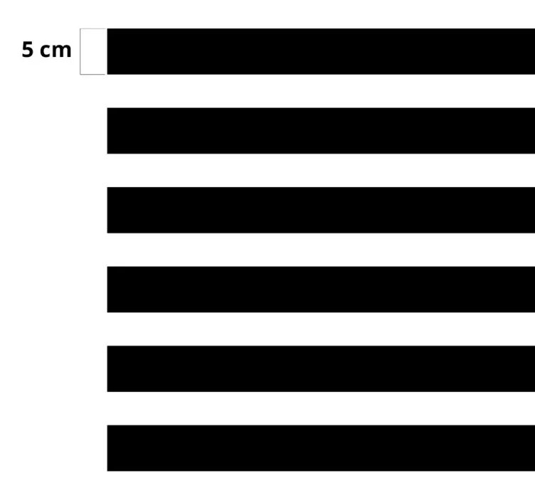 Vinilo para muebles de rayas horizontales - TenVinilo
