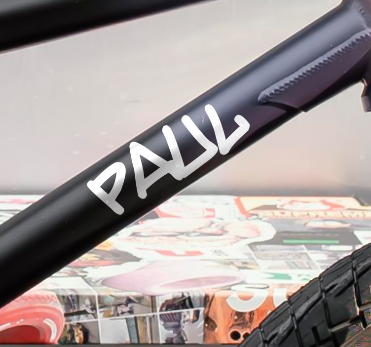 Calcomanía para bicicleta estilo bmx - TenVinilo