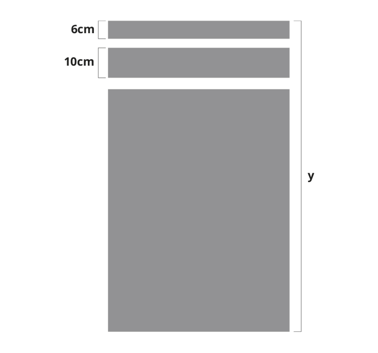 Vinilo trazo Lineas para puerta - TenVinilo