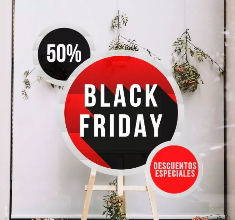 Vinilo Black Friday de descuentos especiales - TenVinilo