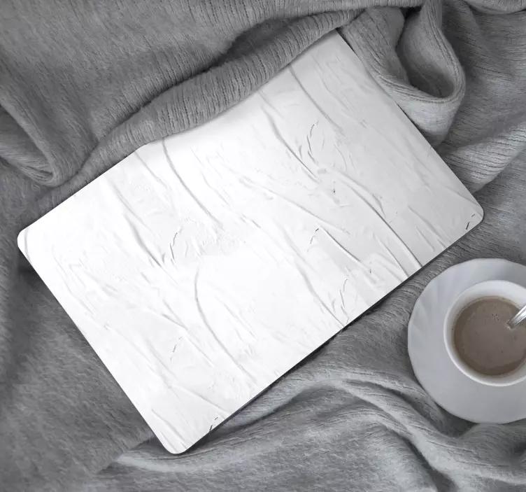 Vinilo para portátiles Cerrar textura de cartel - TenVinilo