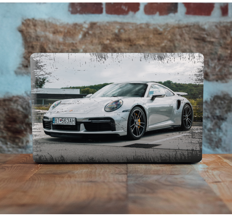 Vinilo para portátiles Porsche 911 - TenVinilo