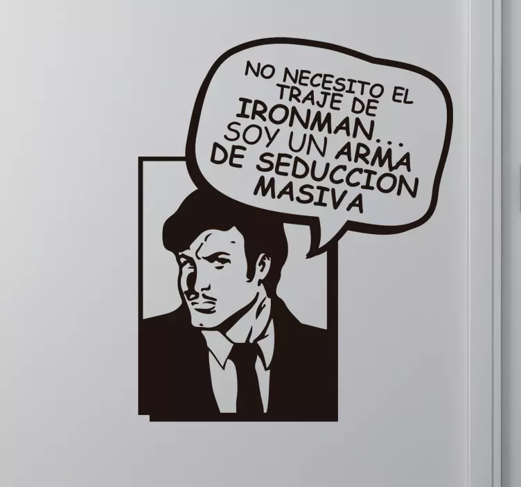 Pegatinas para ingenieros Iron Man - TenVinilo