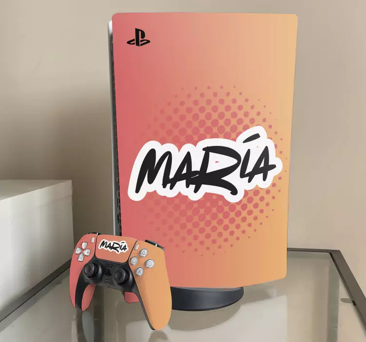 Skin PS5 grafiti de juegos personalizado - TenVinilo