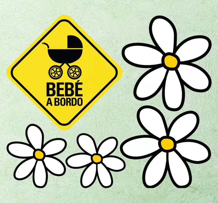 Stickers margaritas - TenVinilo