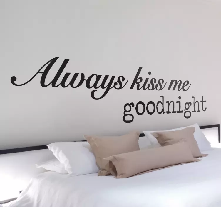 Vinilo always kiss me goodnight - TenVinilo