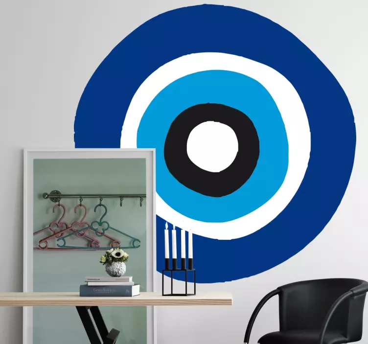 Vinilo decorativo amuleto Nazar - TenVinilo