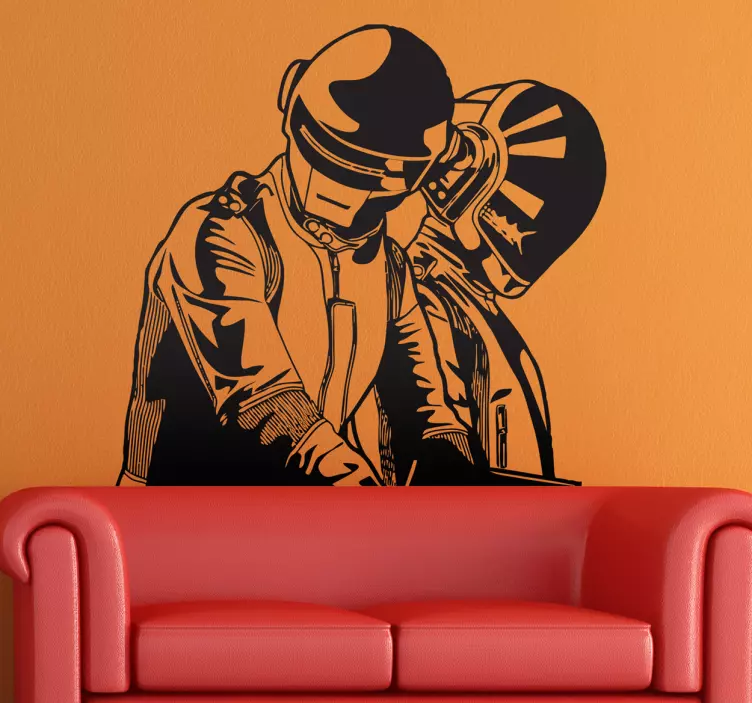 Vinilo decorativo Daft Punk - TenVinilo