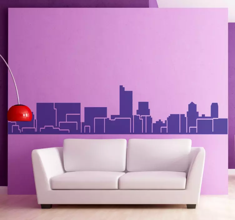 Vinilo decorativo edificios de Valencia - TenVinilo