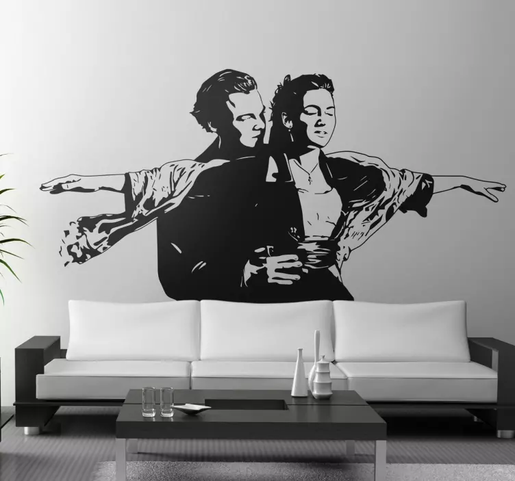 Vinilo decorativo escena Titanic - TenVinilo