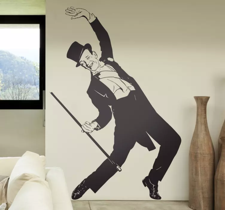 Vinilo decorativo Fred Astaire - TenVinilo