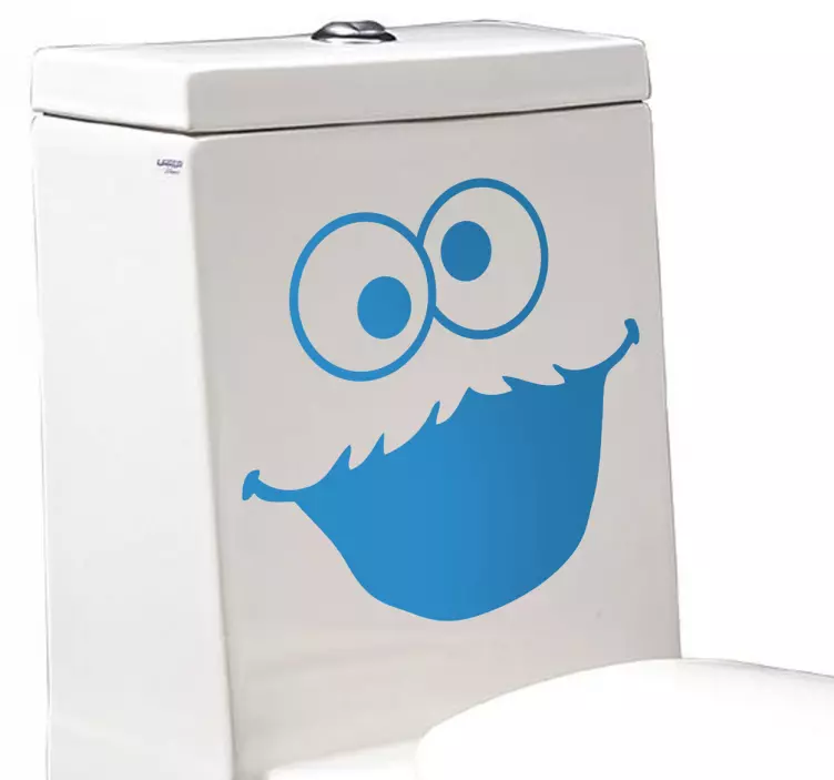 Vinilo decorativo triki monstruo - TenVinilo