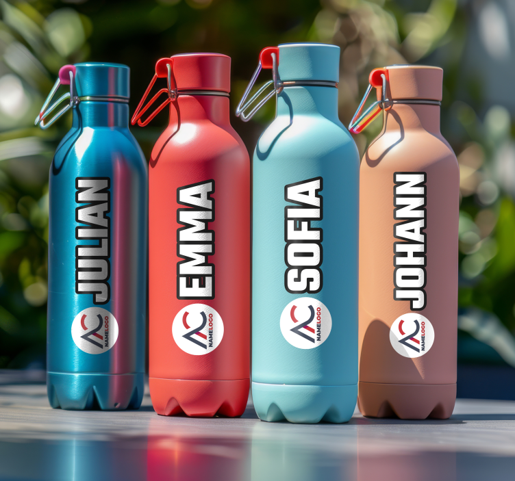 Vinilo PlayStation bidón con nombre e imagen - TenVinilo