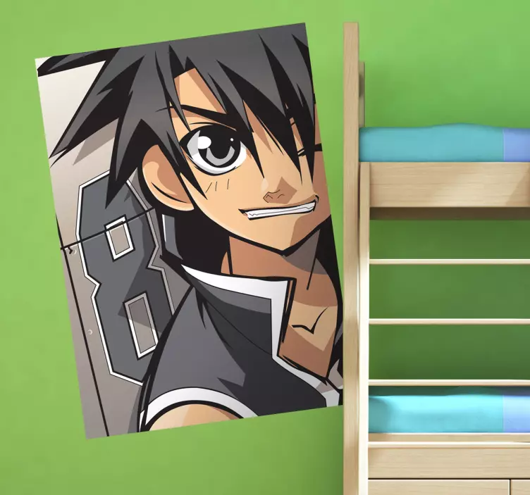 Vinilo infantil póster anime - TenVinilo