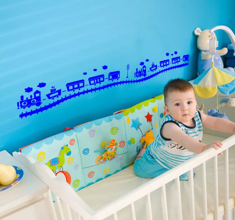 Vinilo infantil trenecito - TenVinilo